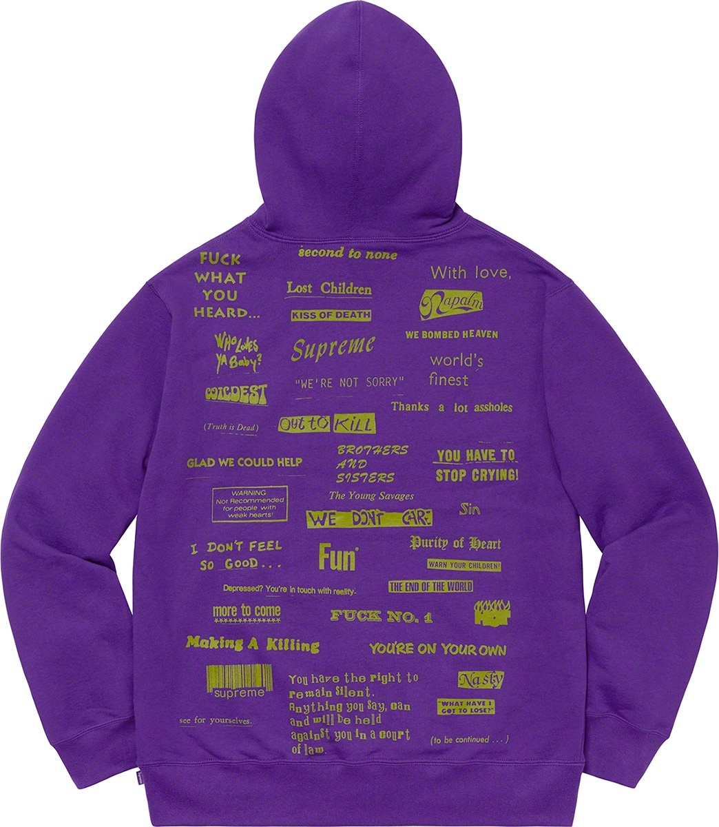 Stop Crying Hooded Sweatshirt view 9